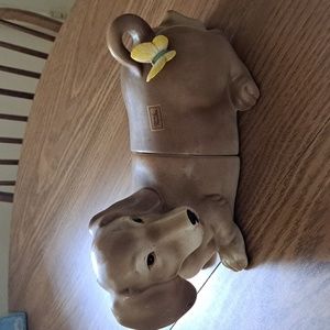 🛍Dachshund Fitz & Floyd book ends, charging what I payed